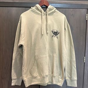 💐SCW Mens Graphic Hoodie color khaki size M💐